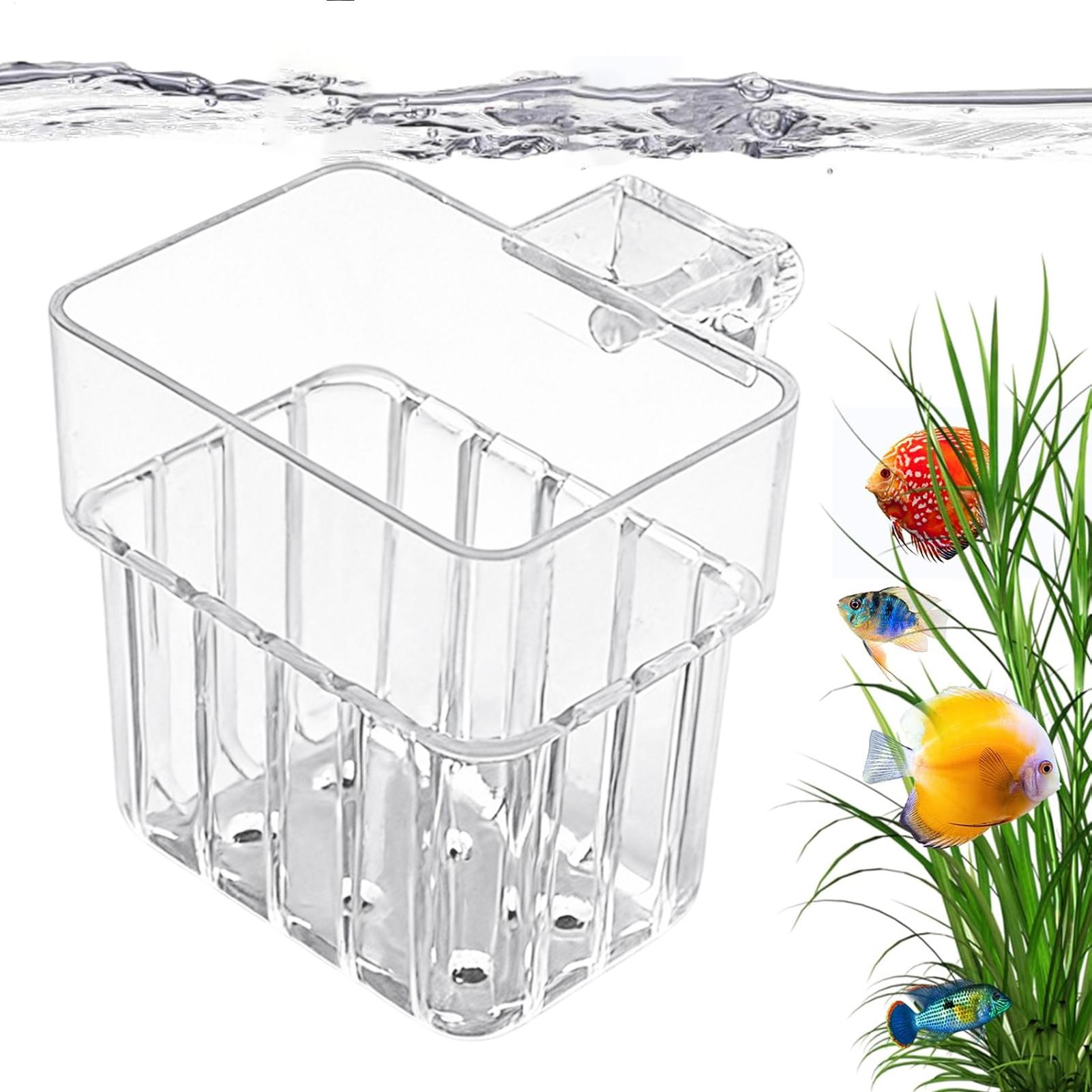 Aquarium Plant Design - กระถางปลูกพืชแบบแขวนโปร่งใสสำหรับตู้ปลา ระบบไฮโดรโพนิกส์ ตกแต่งสถานที่ทำงานในร่ม ตกแต่งการเพาะปลูก
