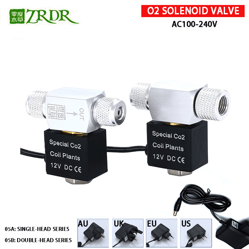 Glass Co2 Drop Checker - ZRDR Aquarium Co2 วาล์วSolenoid 110V-220Vต่ําอุณหภูมิCo2 Aquarium