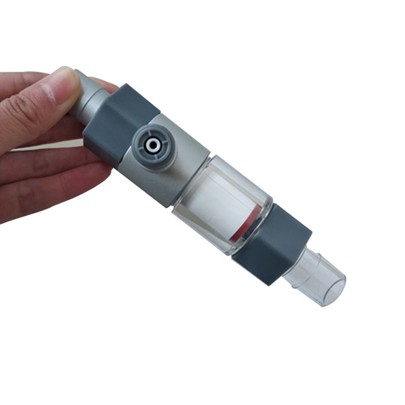 Glass Co2 Drop Checker - ภายนอก CO2 Reactor Aquarium Inline CO2