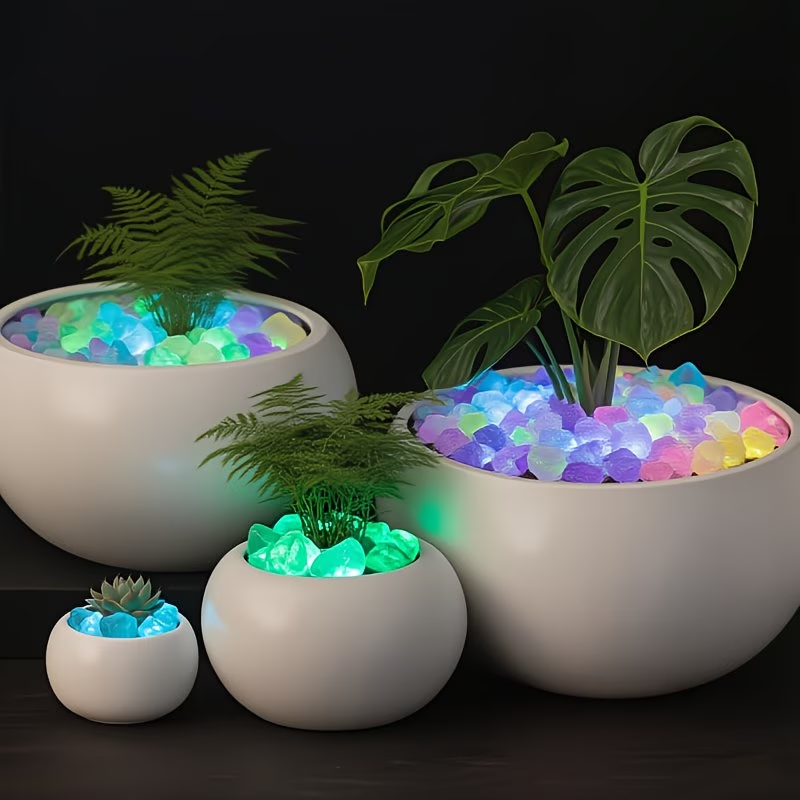 ชุดหินเรืองแสง 300 ชิ้น, ขนาด  - Aquarium Plant Design บทวิจารณ์และราคา
