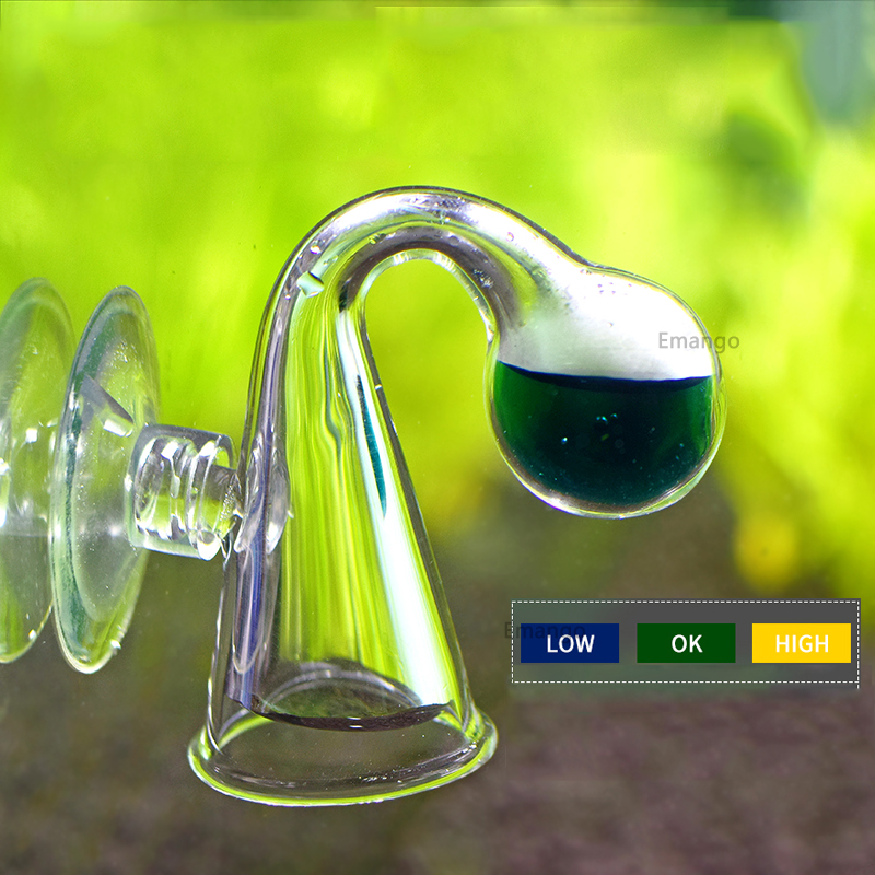CO2 ถังปลากระจาย Glass Drop Ch - Glass Co2 Drop Checker บทวิจารณ์และราคา