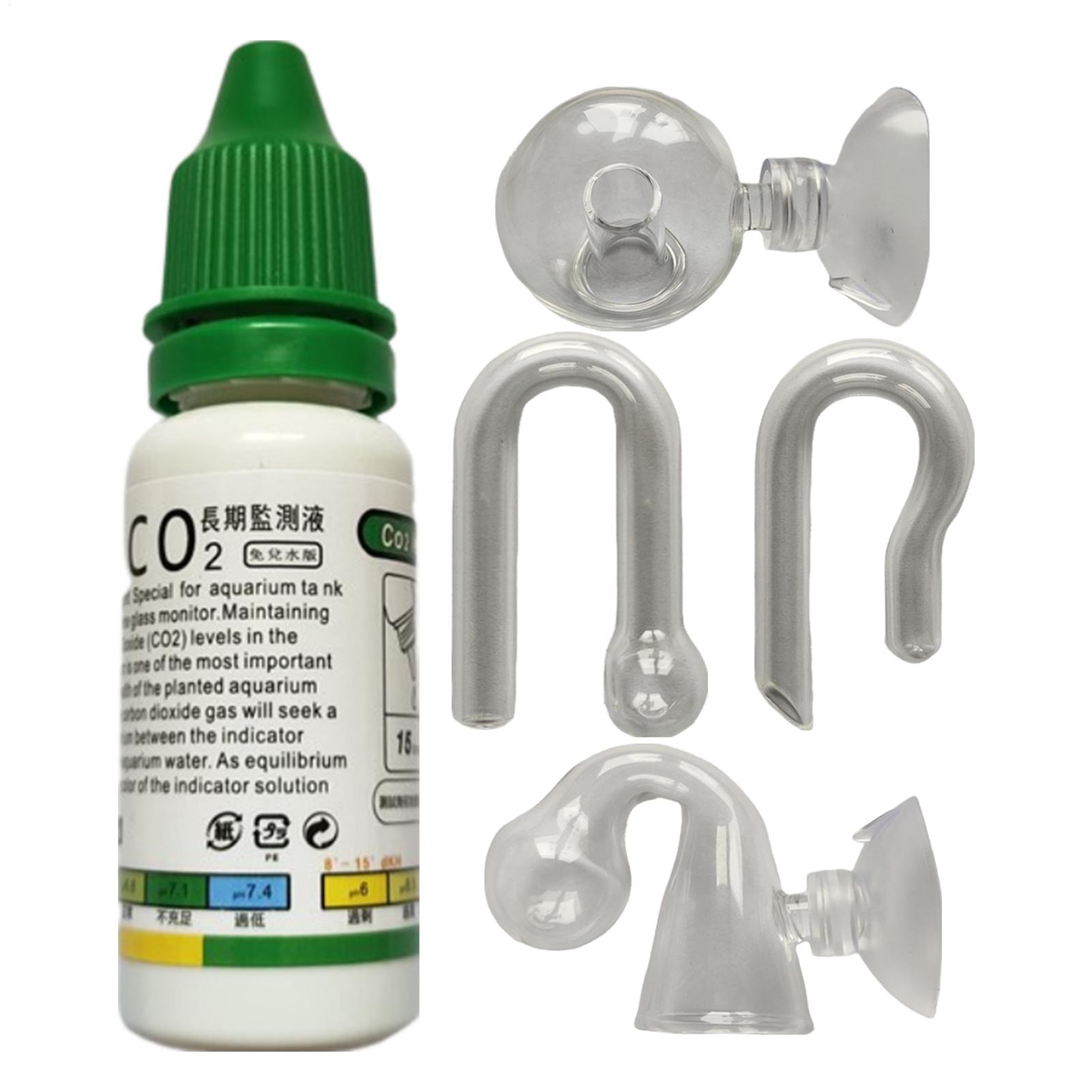 น้ำยาตรวจสอบ CO2 สำหรับตู้ปลา  - Glass Co2 Drop Checker บทวิจารณ์และราคา