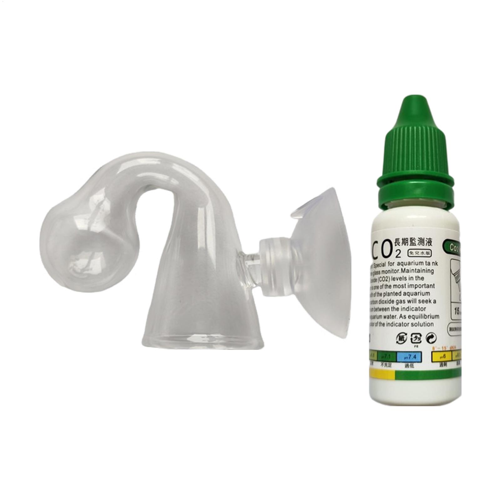 น้ำยาตรวจสอบ CO2 สำหรับตู้ปลา  - Glass Co2 Drop Checker บทวิจารณ์และราคา