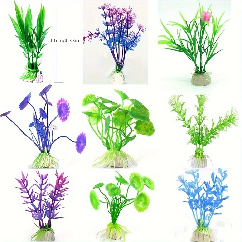 ประดิษฐ์ใต้น้ําพลาสติกพืชAquar - Aquarium Plant Design บทวิจารณ์และราคา