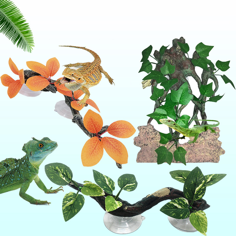 ของตกแต่งตู้ปลาเรซิ่นขนาดเล็ก  - Aquarium Plant Vine บทวิจารณ์และราคา