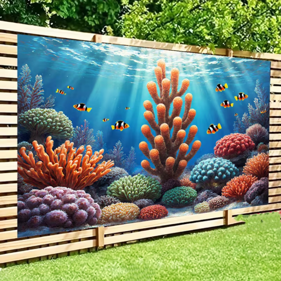 โลกใต้ทะเล ธีมชีวิตทางทะเล ฉาก - Planted Aquarium Photos บทวิจารณ์และราคา