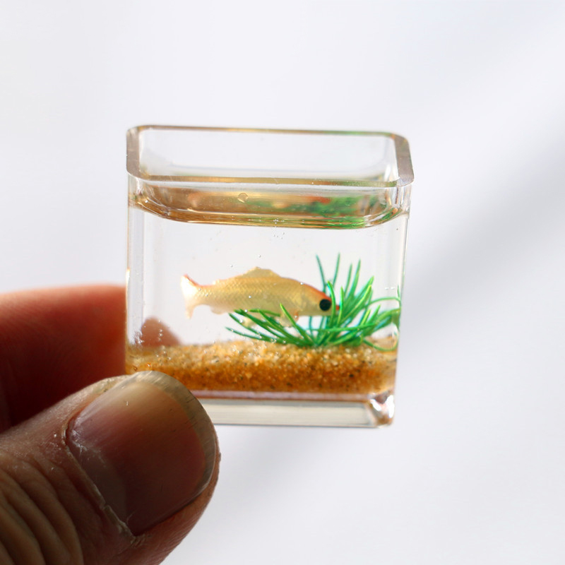 บ้านตุ๊กตาขนาดเล็ก1ชิ้น1:12จำล - Planted Aquarium Photos บทวิจารณ์และราคา