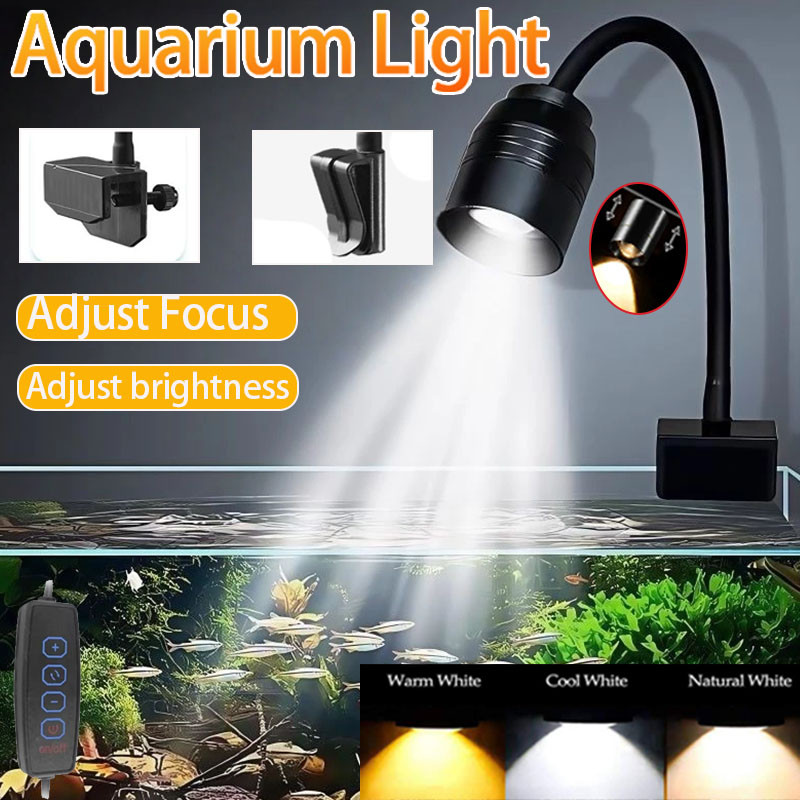 ไฟ LED สำหรับตู้ปลาแบบหนีบ กัน - Aquarium Plant Diseases บทวิจารณ์และราคา