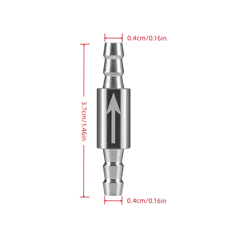 วาล์วน้ำสแตนเลสขนาด 4 มม. 1 ชิ - Glass Co2 Drop Checker บทวิจารณ์และราคา