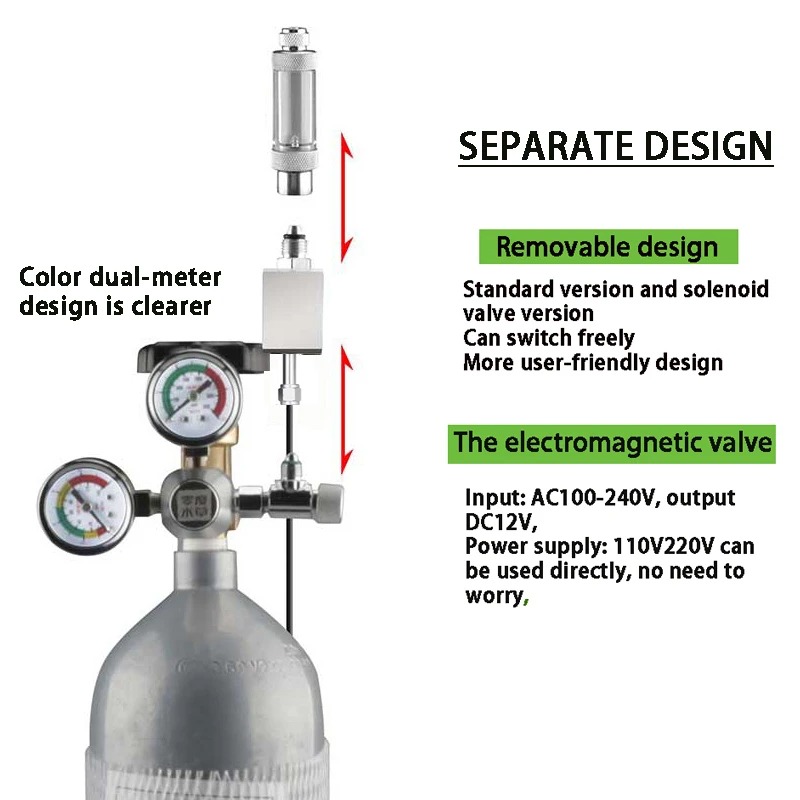 ชุดควบคุม CO2 สำหรับตู้ปลา AC1 - Glass Co2 Drop Checker บทวิจารณ์และราคา