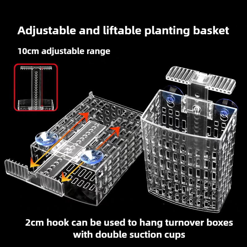 ตะกร้าแขวนตู้ปลาปรับระดับความส - Aquarium Plant Design บทวิจารณ์และราคา