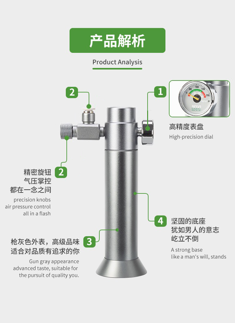 วาล์วควบคุม CO2 สำหรับตู้ปลา โ - Glass Co2 Drop Checker บทวิจารณ์และราคา