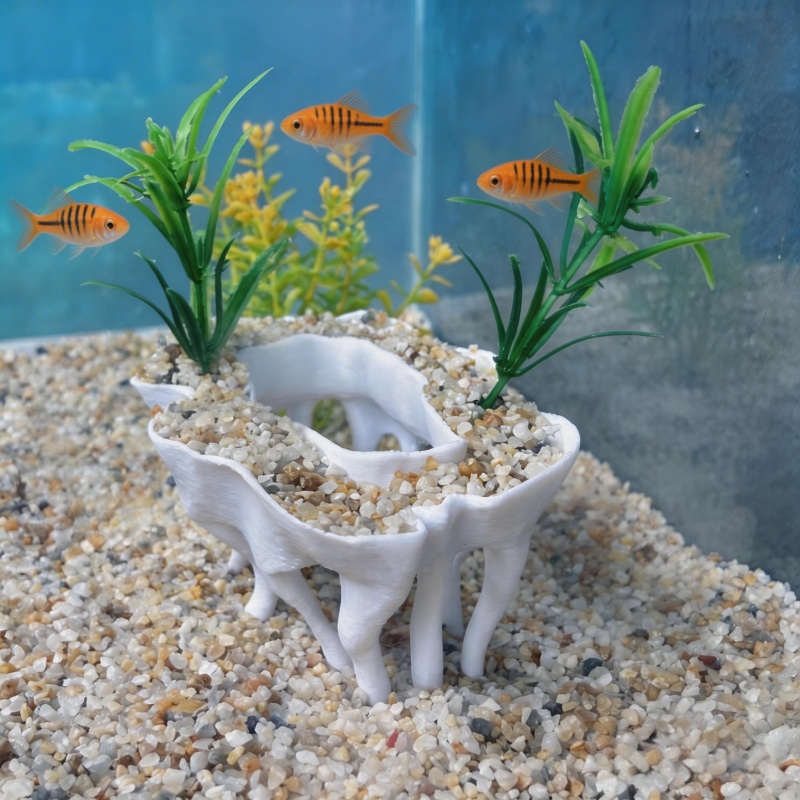 พืชน้ำพิมพ์สามมิติรูปทรงรากไม้ - Aquarium Planted Soil บทวิจารณ์และราคา